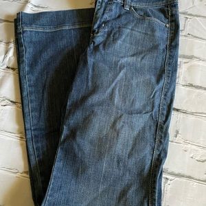 White house black market boot cut jeans